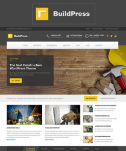 BuildPress – Multi-purpose Construction and Landscape WP Theme