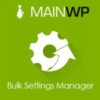 MainWP Bulk Settings Manager