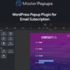 Master Popups – WordPress Popup Plugin for Email Subscription
