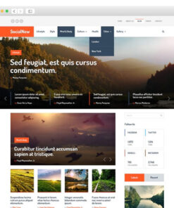 MyThemeShop SocialNow WordPress Theme