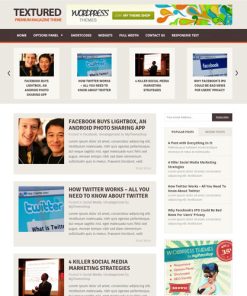 MyThemeShop Textured WordPress Theme