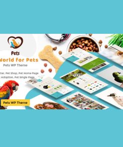 Pet World – Dog Care & Pet Shop WordPress Theme