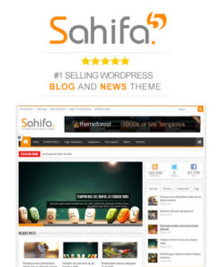 Sahifa – Responsive WordPress News / Magazine / Blog Theme