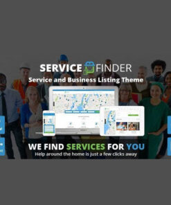 Service Finder – Provider and Business Listing WordPress Theme