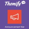 Themify Announcement Bar