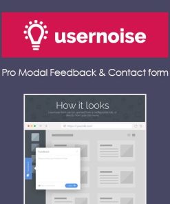 Usernoise Pro Modal Feedback & Contact form
