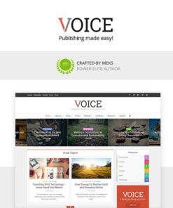 Voice – Clean News/Magazine WordPress Theme