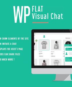 WP Flat Visual Chat – Live Chat & Remote View for WordPress