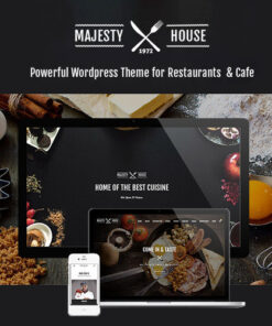 Majesty – Restaurant WooCommerce WordPress Theme
