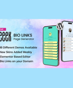 Meeek – Bio Links Builder Theme