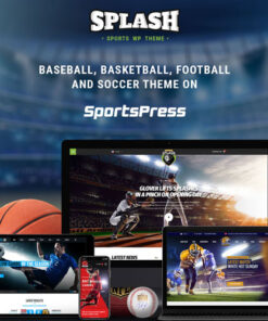 Splash Sport – WordPress Sports Theme for Basketball, Football, Soccer and Baseball Clubs