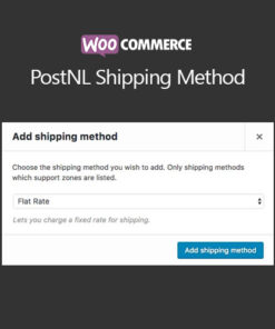 WooCommerce PostNL Shipping Method